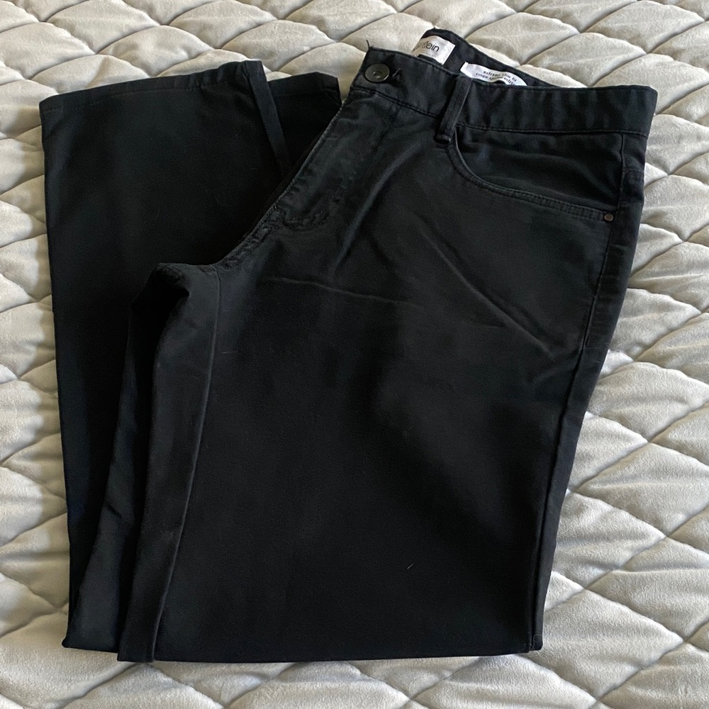 Calvin Klein Men's Slim Fit Black Jeans 31x30
